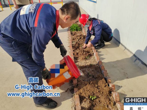 嘉碳春光里，花植新活力